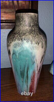 Poterie de Monaco Eugène Baudin art nouveau vase