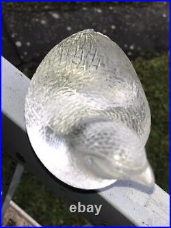 Quail Partridge 2 Perdrix DLG LALIQUE Glas Rebhuhn Circa 1940/ 1950
