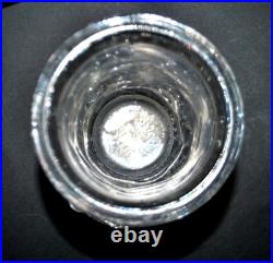 R. LALIQUE Vase Art déco BAGATELLE Oiseau Moineau non signé 1939