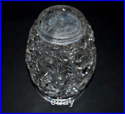 R. LALIQUE Vase Art déco BAGATELLE Oiseau Moineau non signé 1939