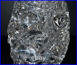 R. LALIQUE Vase Art déco BAGATELLE Oiseau Moineau non signé 1939