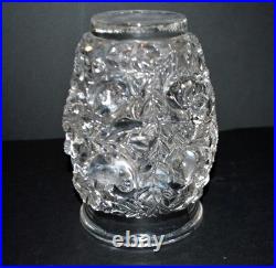 R. LALIQUE Vase Art déco BAGATELLE Oiseau Moineau non signé 1939