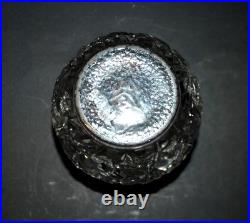 R. LALIQUE Vase Art déco BAGATELLE Oiseau Moineau non signé 1939