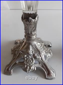 Rare Paire De Vase Tulipier En Parfait État