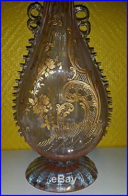 Rare Vase Auguste Jean Ou Montjoye Epoque 1900 Art Nouveau