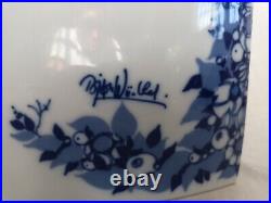Rare Vase De BJORN WIINBLAD Spectaculaire Rosenthal Studio Linie Danemark signé