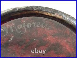 Rare vase Art Nouveau signé Daum Nancy & Louis Majorelle circa 1900 Rare vase Art Nouveau signé Daum Nancy & Louis Majorelle circa 1900