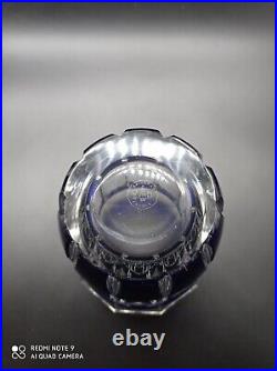 Rare vase en cristal de Baccarat par Georges CHEVALIER model TROCADERO, signé