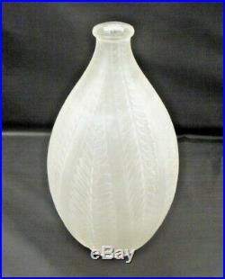 René LALIQUE Vase acacia-verre moulé-préssé daum, sabino, etling, muller, schneider