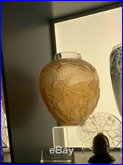 René Lalique (1860-1945) RARE vase modèle Archers