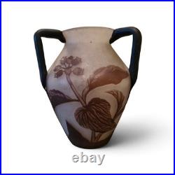Richard, vase en pâte de verre, ART NOUVEAU