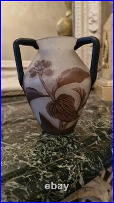 Richard, vase en pâte de verre, ART NOUVEAU