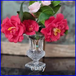 SAINT LOUIS Vase Médicis Versailles Pointe Diamants Cristal Parfait