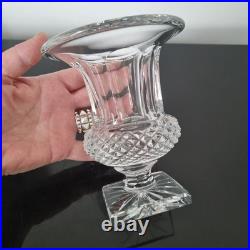 SAINT LOUIS Vase Médicis Versailles Pointe Diamants Cristal Parfait
