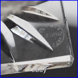 SAINT LOUIS Vase Médicis Versailles Pointe Diamants Cristal Parfait
