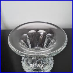 SAINT LOUIS Vase Médicis Versailles Pointe Diamants Cristal Parfait