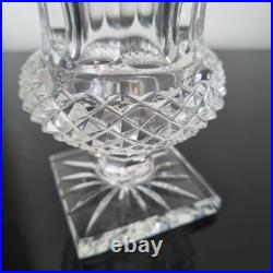 SAINT LOUIS Vase Médicis Versailles Pointe Diamants Cristal Parfait