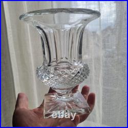 SAINT LOUIS Vase Médicis Versailles Pointe Diamants Cristal Parfait