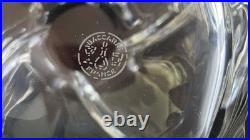 ST2 Baccarat Vase Serpentine 6 Pouces État Impeccable