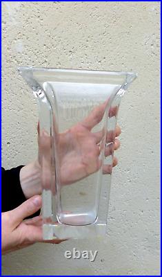 SUPERBE vase en cristal de SEVRES