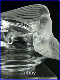 Sublime Vase Cristal Lalique Modele Adelaide Superbe Etat