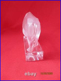 Sujet animalier BISON gravé LALIQUE France