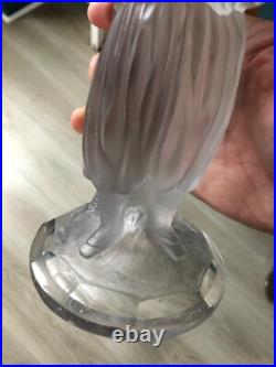 Superbe Sculpture Verre Cristal XIXéme Baccarat Militaire Zouave Art d'orient