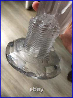 Superbe Sculpture Verre Cristal XIXéme Baccarat Militaire Zouave Art d'orient