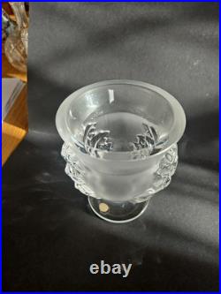 Superbe VASE COUPE signé LALIQUE EN CRISTAL modèle ST CLOUD