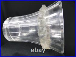Superbe Vase Ancien Rene Lalique Modele Boulouris 1933 Signe Lalique France Superbe Vase Ancien Rene Lalique Modele Boulouris 1933 Signe Lalique France