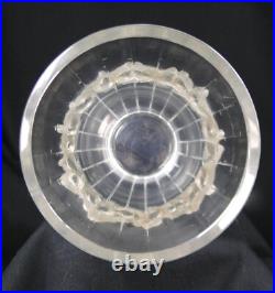 Superbe Vase Ancien Rene Lalique Modele Boulouris 1933 Signe Lalique France Superbe Vase Ancien Rene Lalique Modele Boulouris 1933 Signe Lalique France