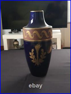 Superbe Vase Signé ASH 40 cm