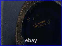 Superbe Vase Signé ASH 40 cm