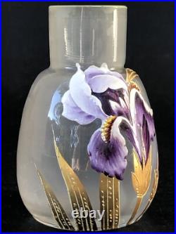 Superbe authentique ancien PETIT VASE MONTJOYE LEGRAS Art Nouveau no Gallé Daum Superbe authentique ancien PETIT VASE MONTJOYE LEGRAS Art Nouveau no Gallé Daum