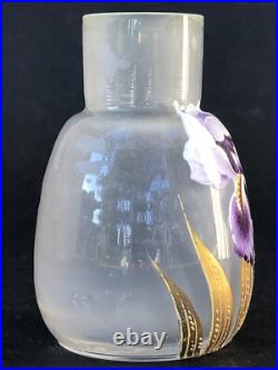 Superbe authentique ancien PETIT VASE MONTJOYE LEGRAS Art Nouveau no Gallé Daum Superbe authentique ancien PETIT VASE MONTJOYE LEGRAS Art Nouveau no Gallé Daum