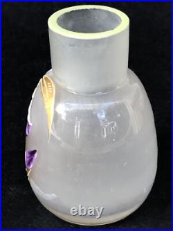 Superbe authentique ancien PETIT VASE MONTJOYE LEGRAS Art Nouveau no Gallé Daum Superbe authentique ancien PETIT VASE MONTJOYE LEGRAS Art Nouveau no Gallé Daum