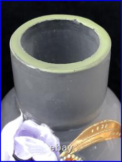 Superbe authentique ancien PETIT VASE MONTJOYE LEGRAS Art Nouveau no Gallé Daum Superbe authentique ancien PETIT VASE MONTJOYE LEGRAS Art Nouveau no Gallé Daum