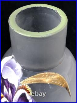 Superbe authentique ancien PETIT VASE MONTJOYE LEGRAS Art Nouveau no Gallé Daum Superbe authentique ancien PETIT VASE MONTJOYE LEGRAS Art Nouveau no Gallé Daum