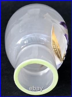 Superbe authentique ancien PETIT VASE MONTJOYE LEGRAS Art Nouveau no Gallé Daum Superbe authentique ancien PETIT VASE MONTJOYE LEGRAS Art Nouveau no Gallé Daum