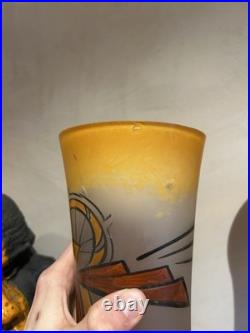 Superbe lot de 2 vases Legras Signés LEG