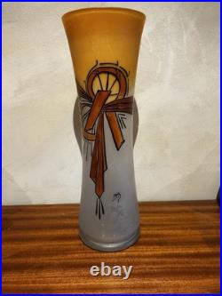 Superbe lot de 2 vases Legras Signés LEG