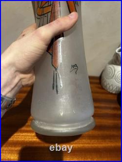 Superbe lot de 2 vases Legras Signés LEG