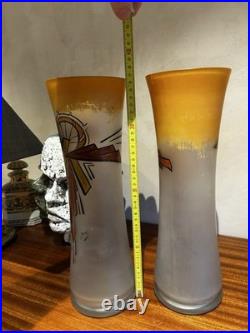 Superbe lot de 2 vases Legras Signés LEG