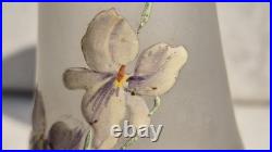 Superbe paire de Vases Legras Montjoie Saint Denis Art Nouveau réf 0928 P211