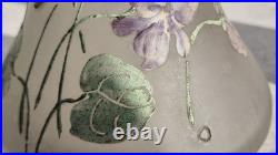 Superbe paire de Vases Legras Montjoie Saint Denis Art Nouveau réf 0928 P211
