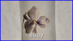 Superbe paire de Vases Legras Montjoie Saint Denis Art Nouveau réf 0928 P211