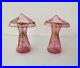 Superbe-paire-de-vases-en-cristal-rose-a-decor-de-fleurs-en-email-dore-Baccarat-01-zqs