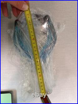 Superbe vase, soliflore, en verre de Murano vintage déco