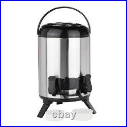 Thermos Conteneur isotherme avec robinet 9 l avec robinet En acier inoxydable