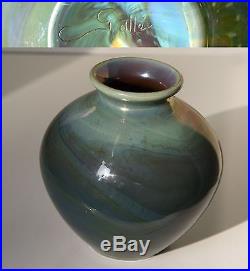 Très rare vase en pâte de verre Emile Gallé / GALLE art nouveau école de Nancy